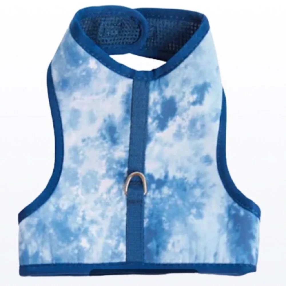 NWT cat harness Lead Set Tie Dye OS
